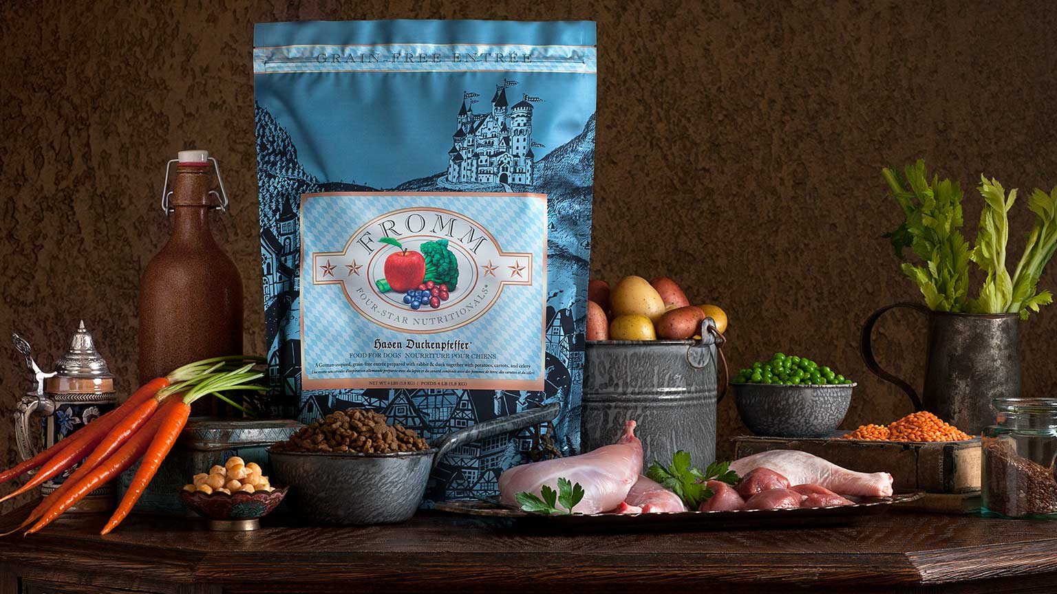 Fromm FourStar Nutritionals® Hasen Duckenpfeffer® Food for Dogs