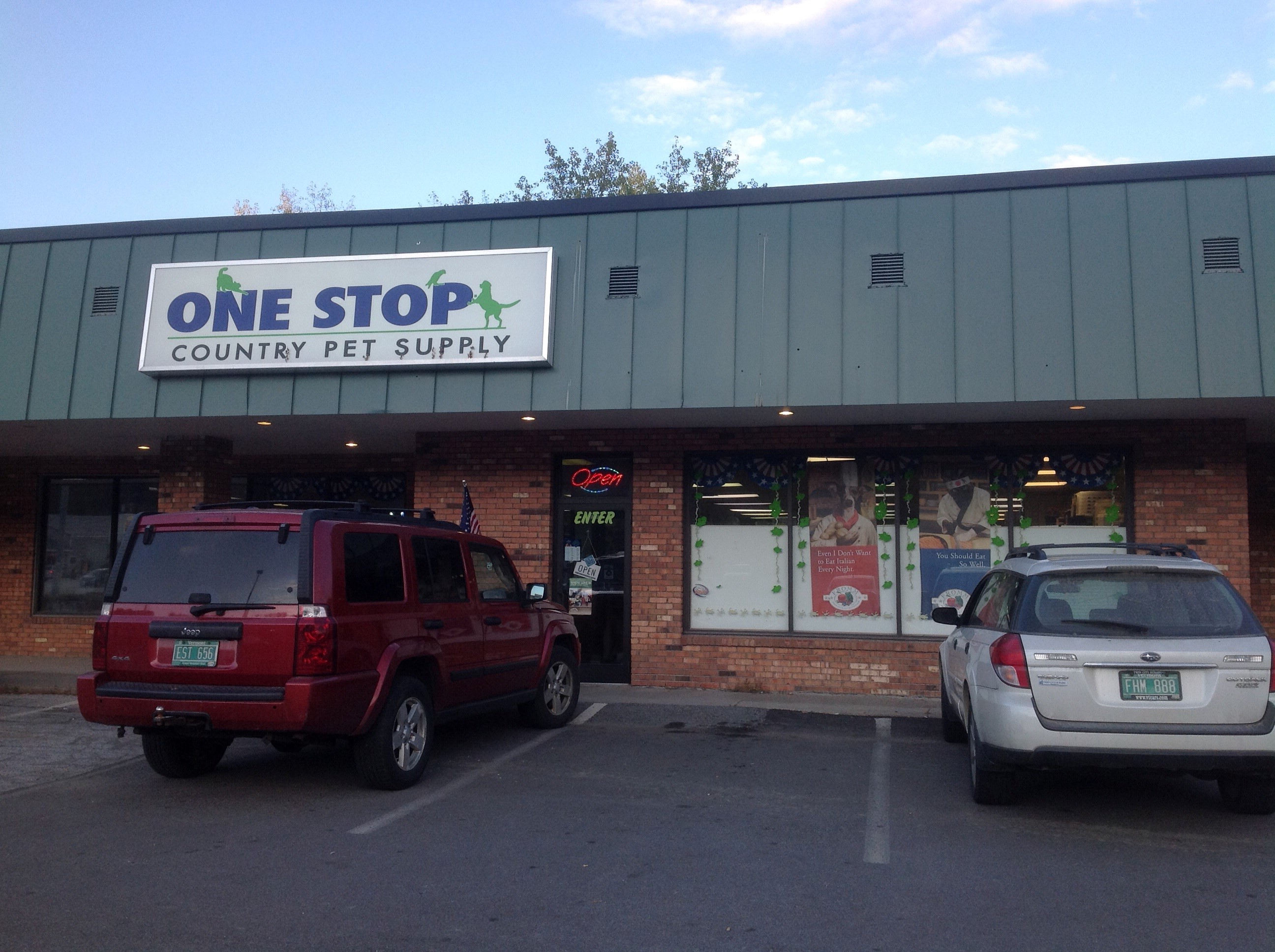 One Stop Country Pet Supply Barre, VT Pet Supplies