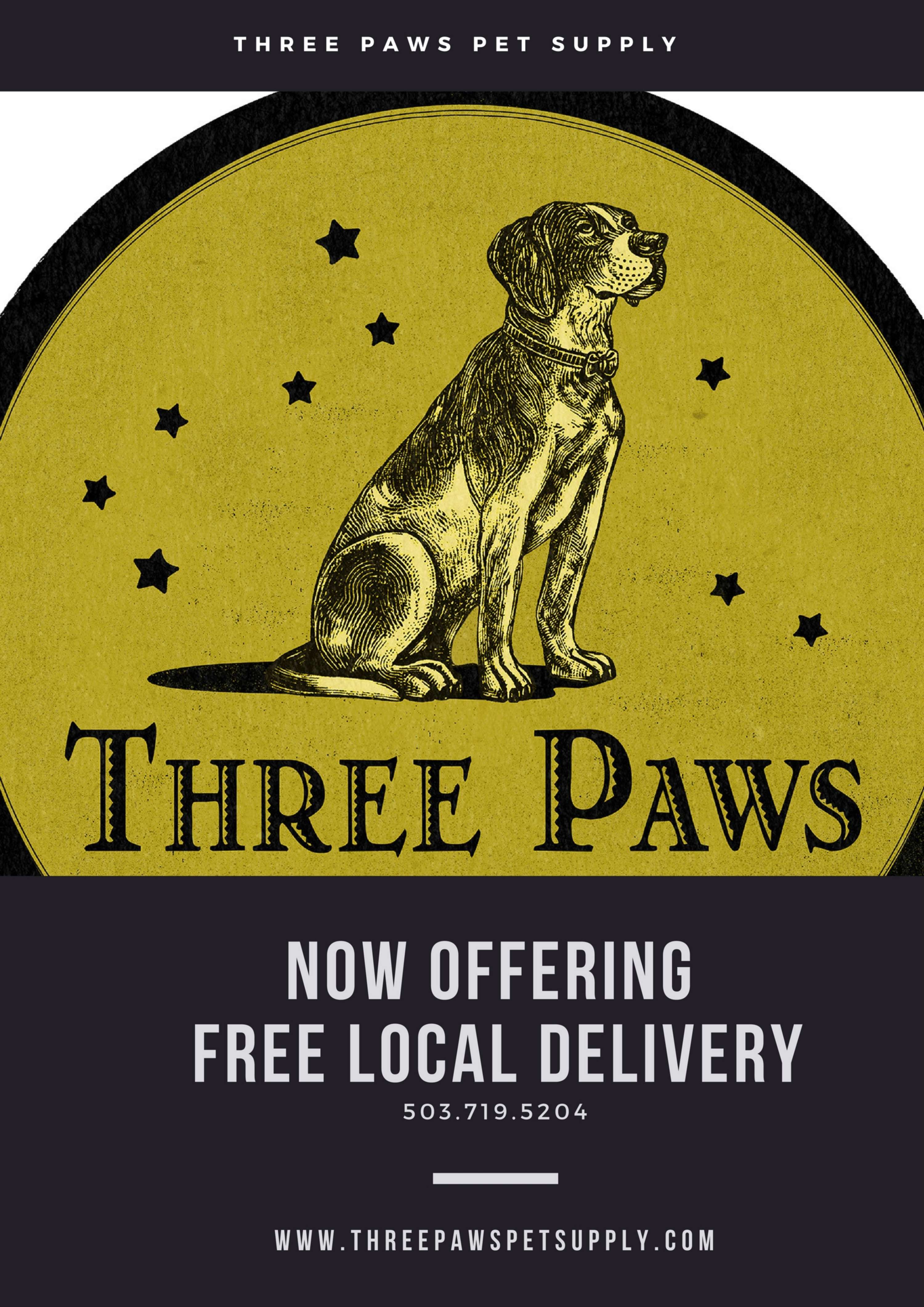 Three Paws Pet Supply Portland, OR Pet Supplies