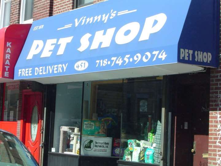 Vinny's Pet Shop Brooklyn, NY Pet Supplies