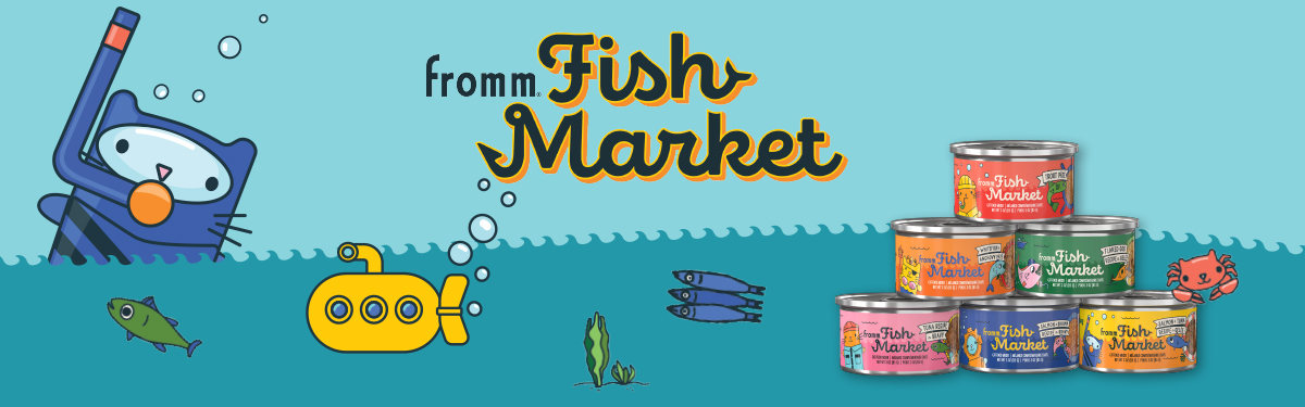 Fromm Fish Market Cat Food Mixers header image
