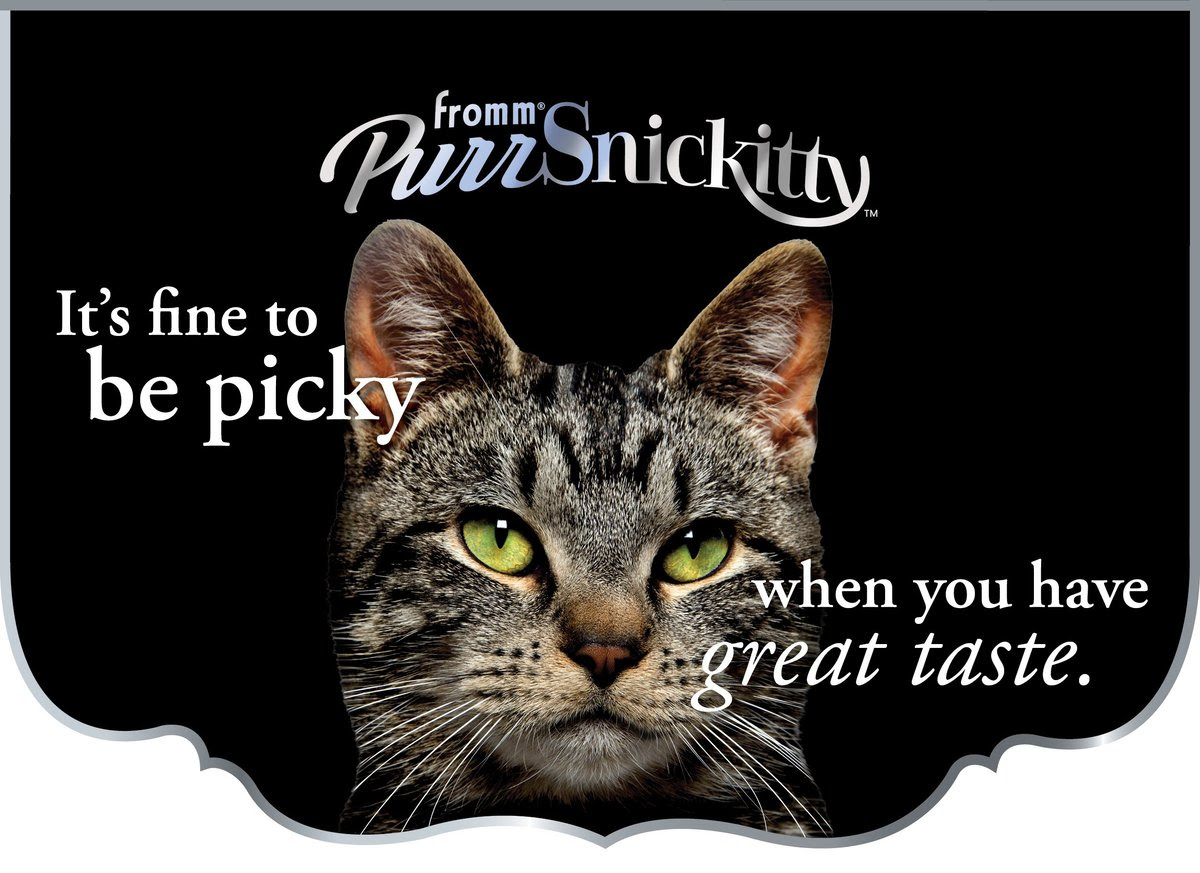 Fromm PurrSnickitty cat food, It's fine to be picky if you have great taste.