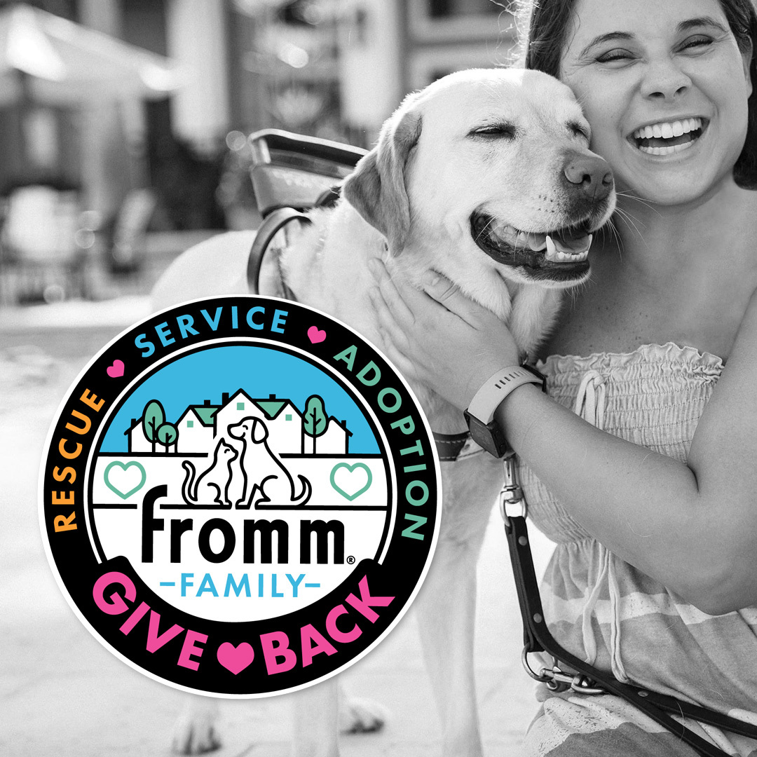 Fromm Give Back logo
