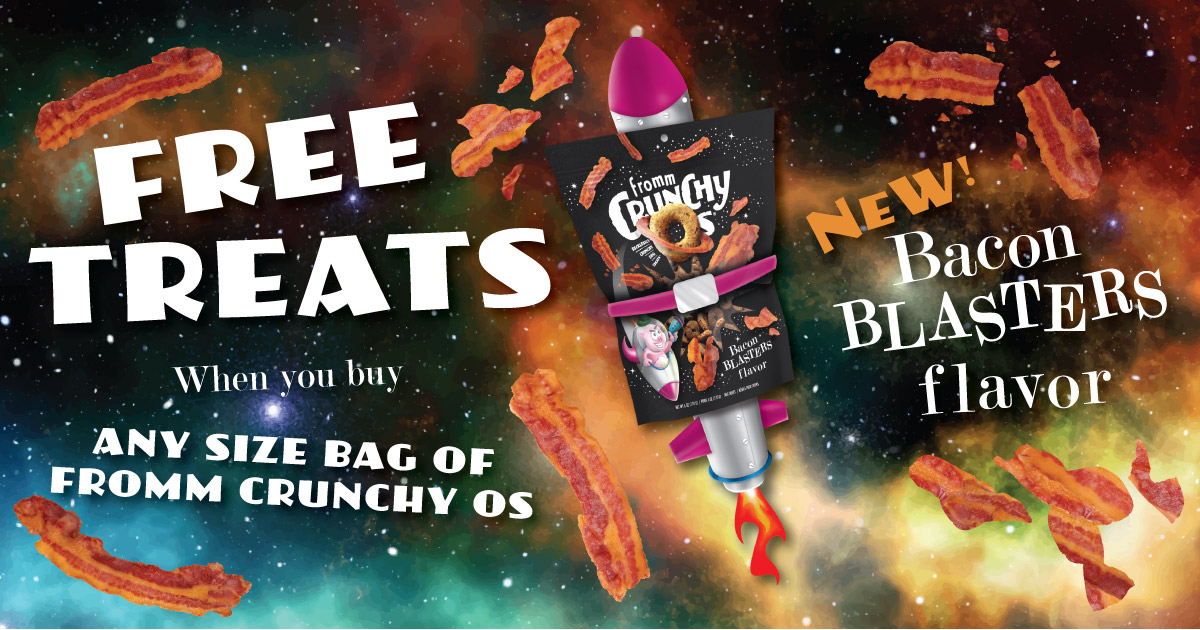 Get any 6 oz. bag of Fromm Crunchy Os Free