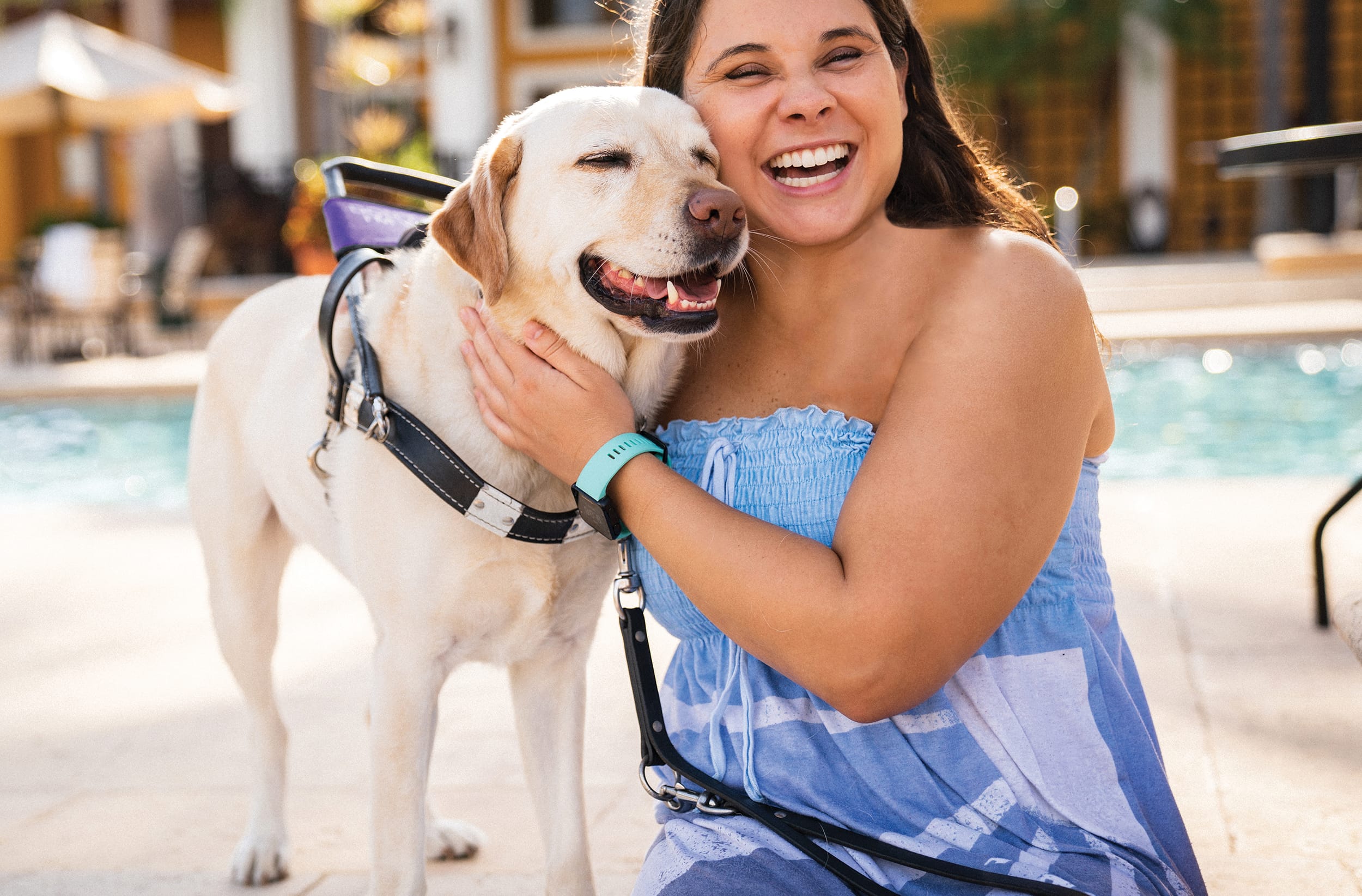 Katy and her Dogs Inc service dog
