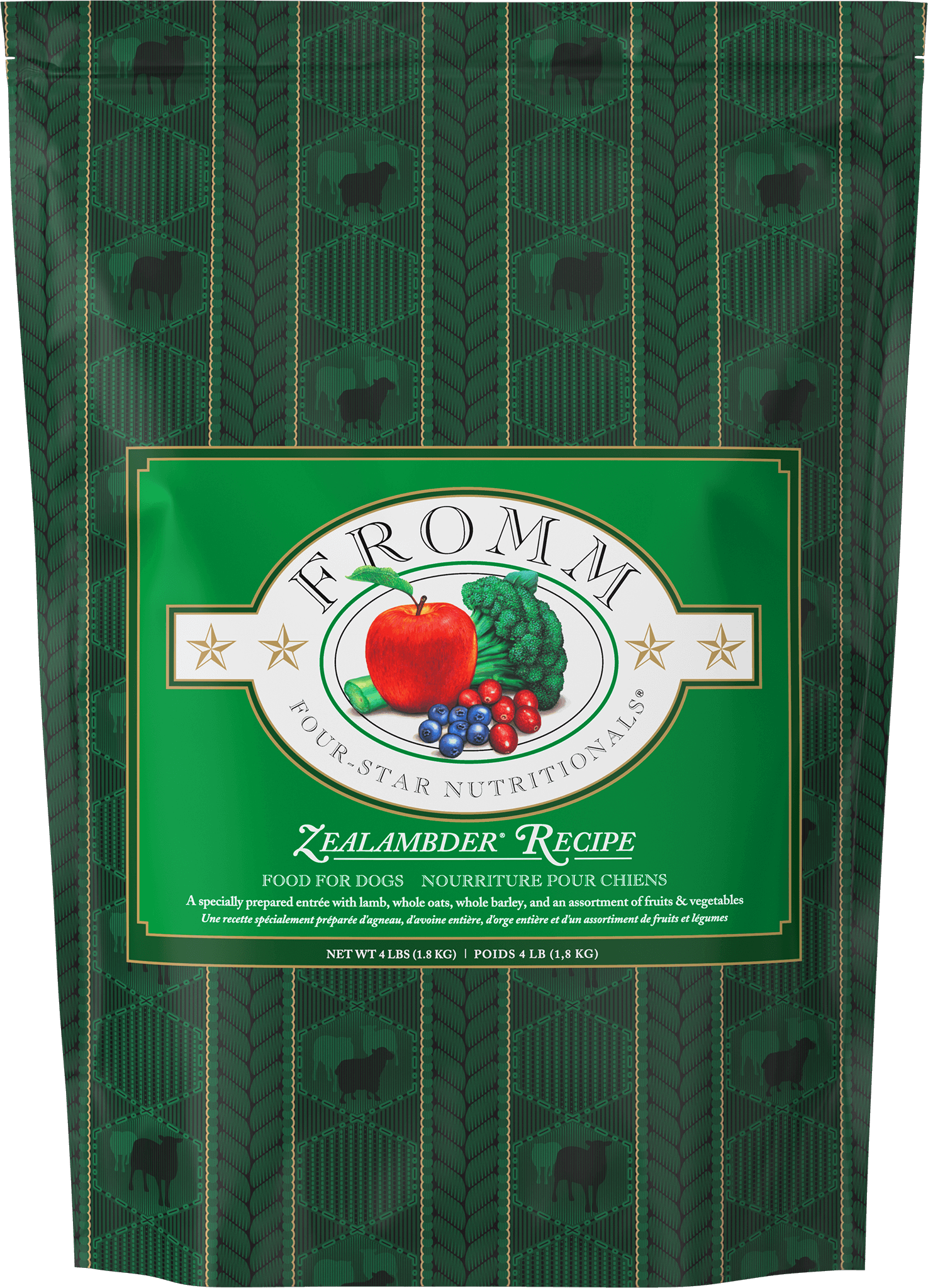 ドッグフード Leimama Fromm Four-Star Nutritionals® Zealambder™ Recipe Food for Dogs