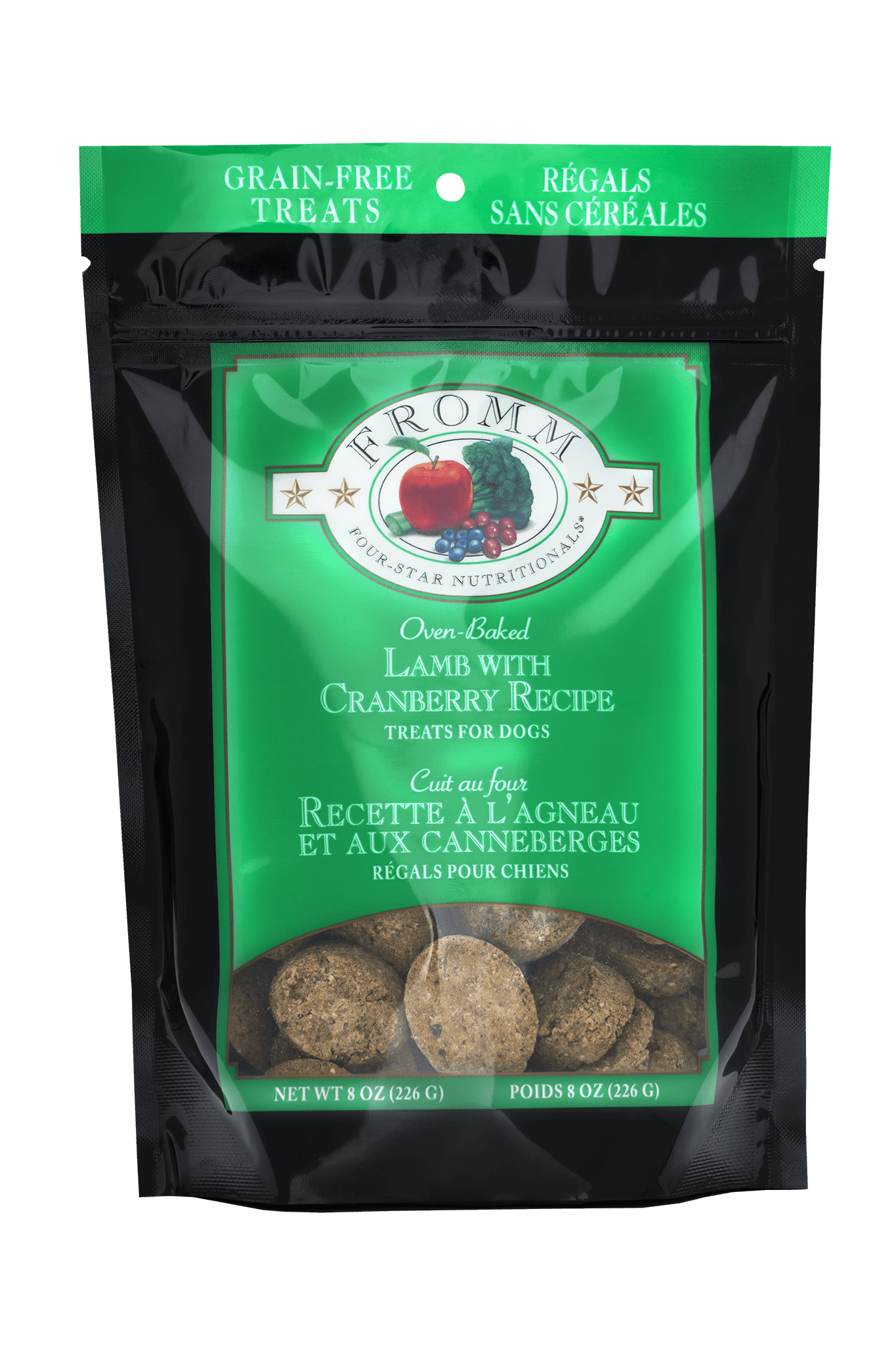 KURIN<ドッグフード>プロパック センシティブ ラム&玄米フォーミュラ Fromm Four-Star Nutritionals® Lamb with Cranberry Recipe Treats