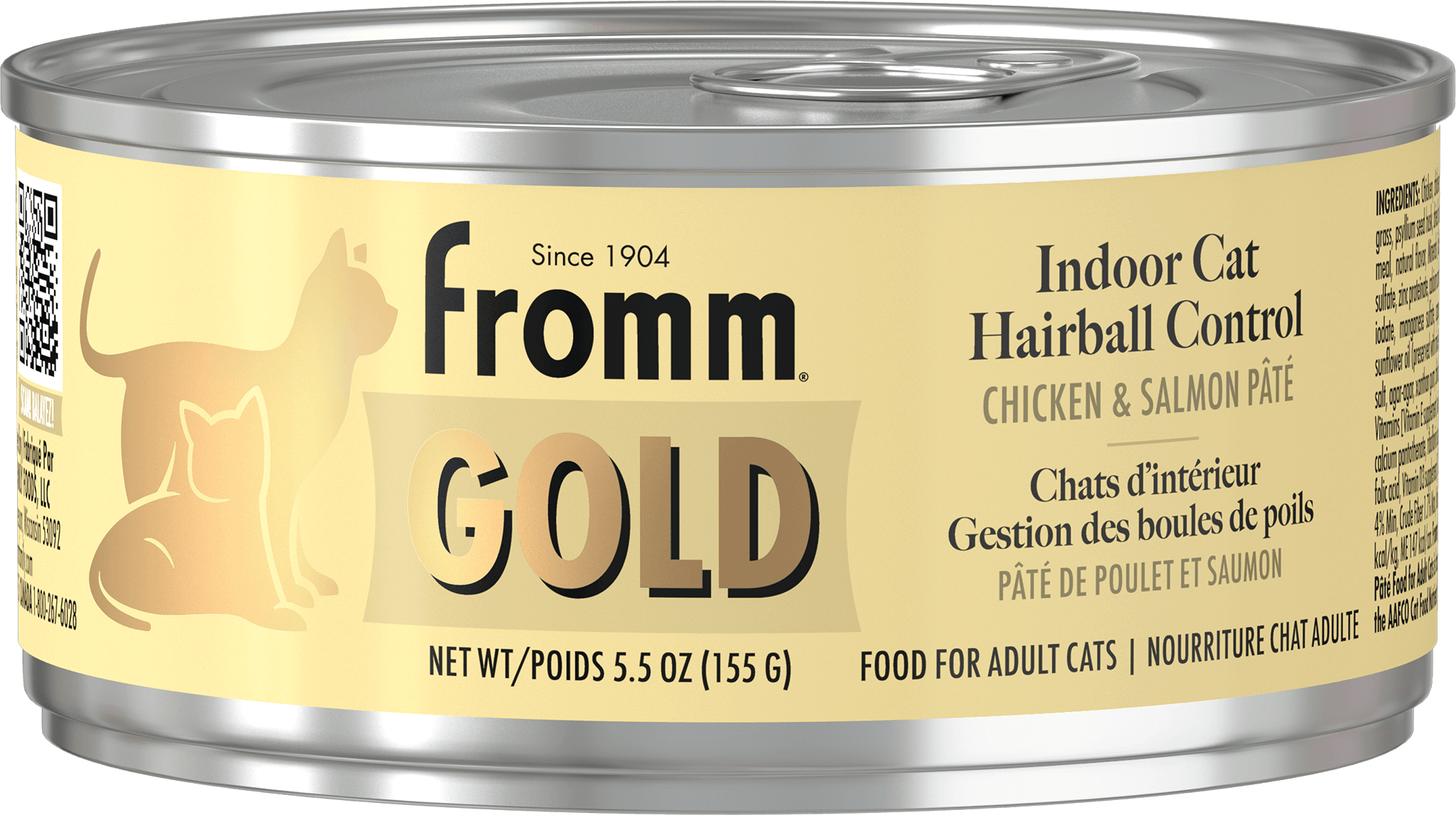 Fromm® Indoor Gold Chicken and Salmon Pâté Cat Food | GoFromm.com