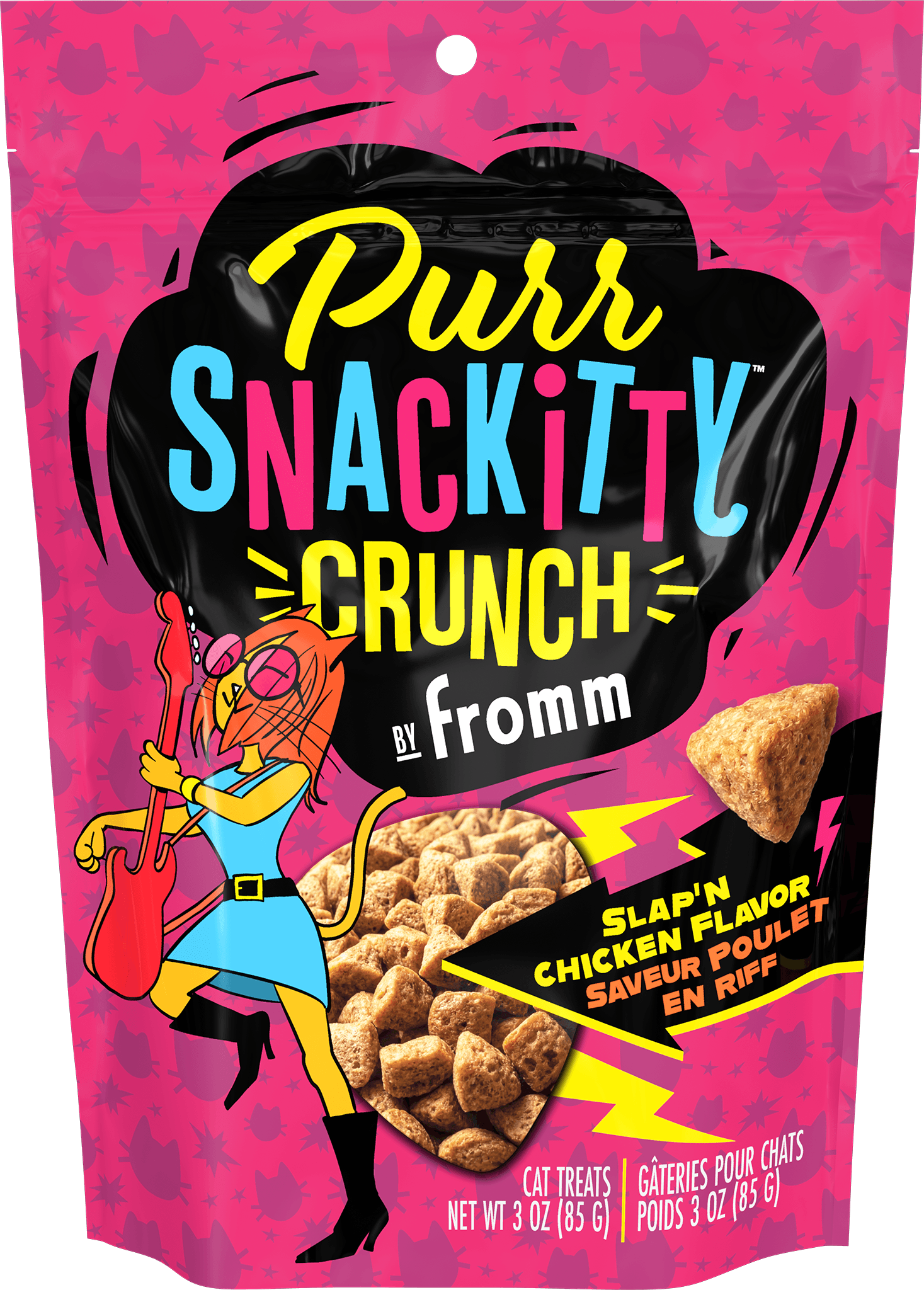 PurrSnackitty Crunch Slap'n Chicken Flavor Cat Treats