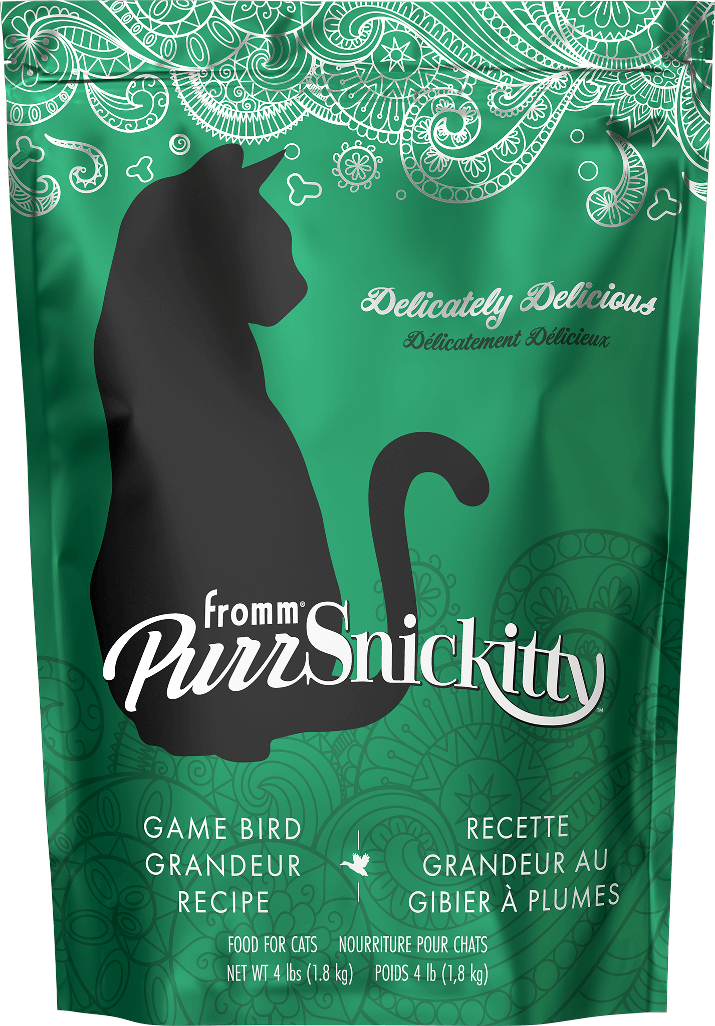Bag of PurrSnickitty Game Bird Granduer Cat Food