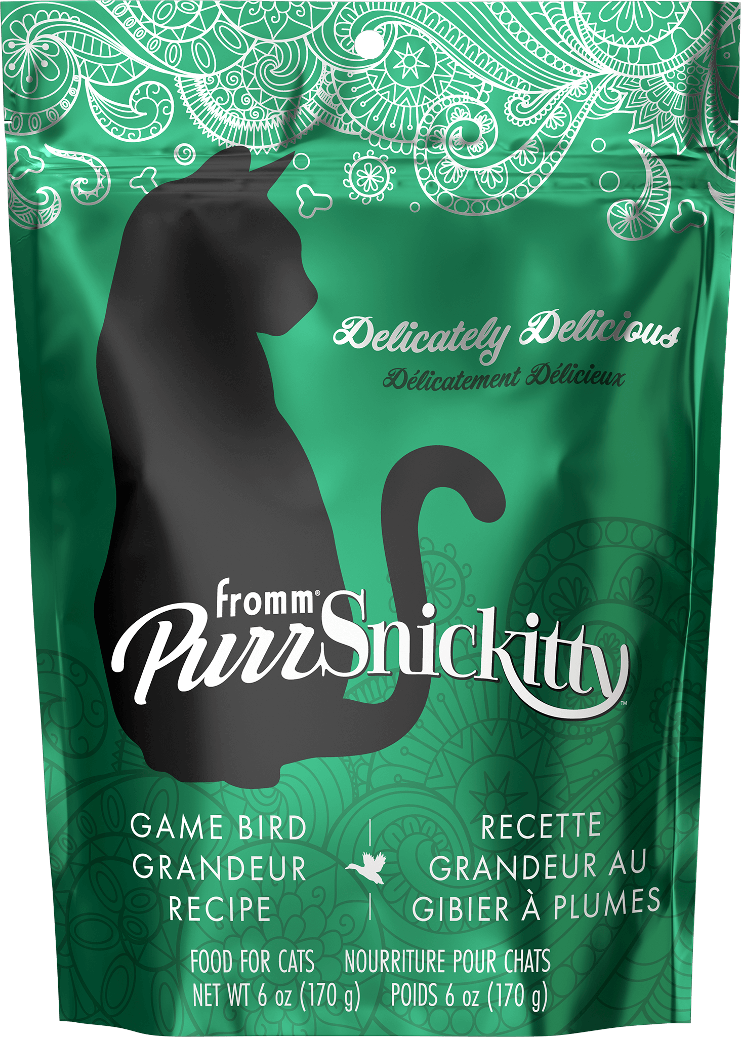 Bag of PurrSnickitty Game Bird Granduer Cat Food
