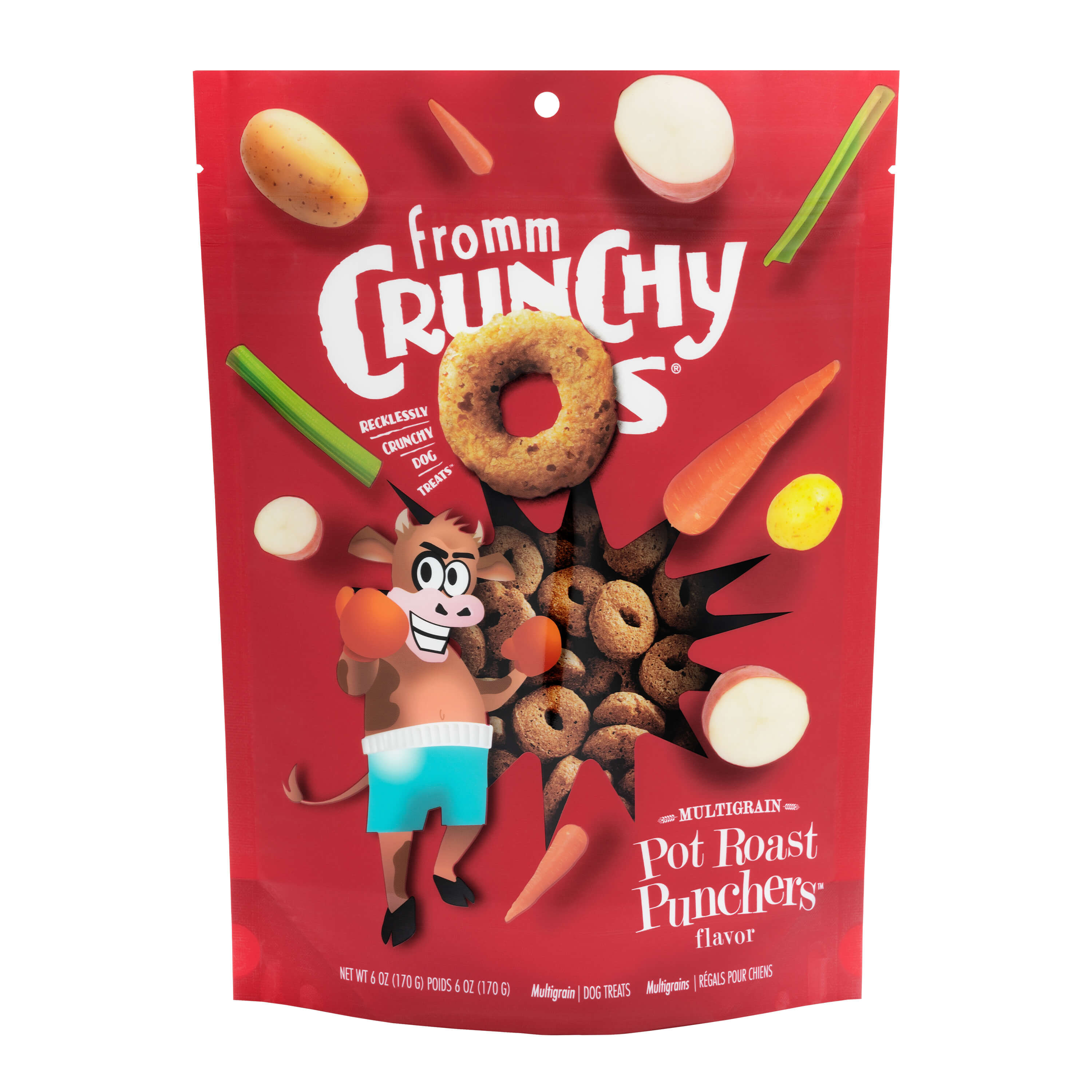 Crunchy Os Pot Roast Punchers Flavor Dog Treats