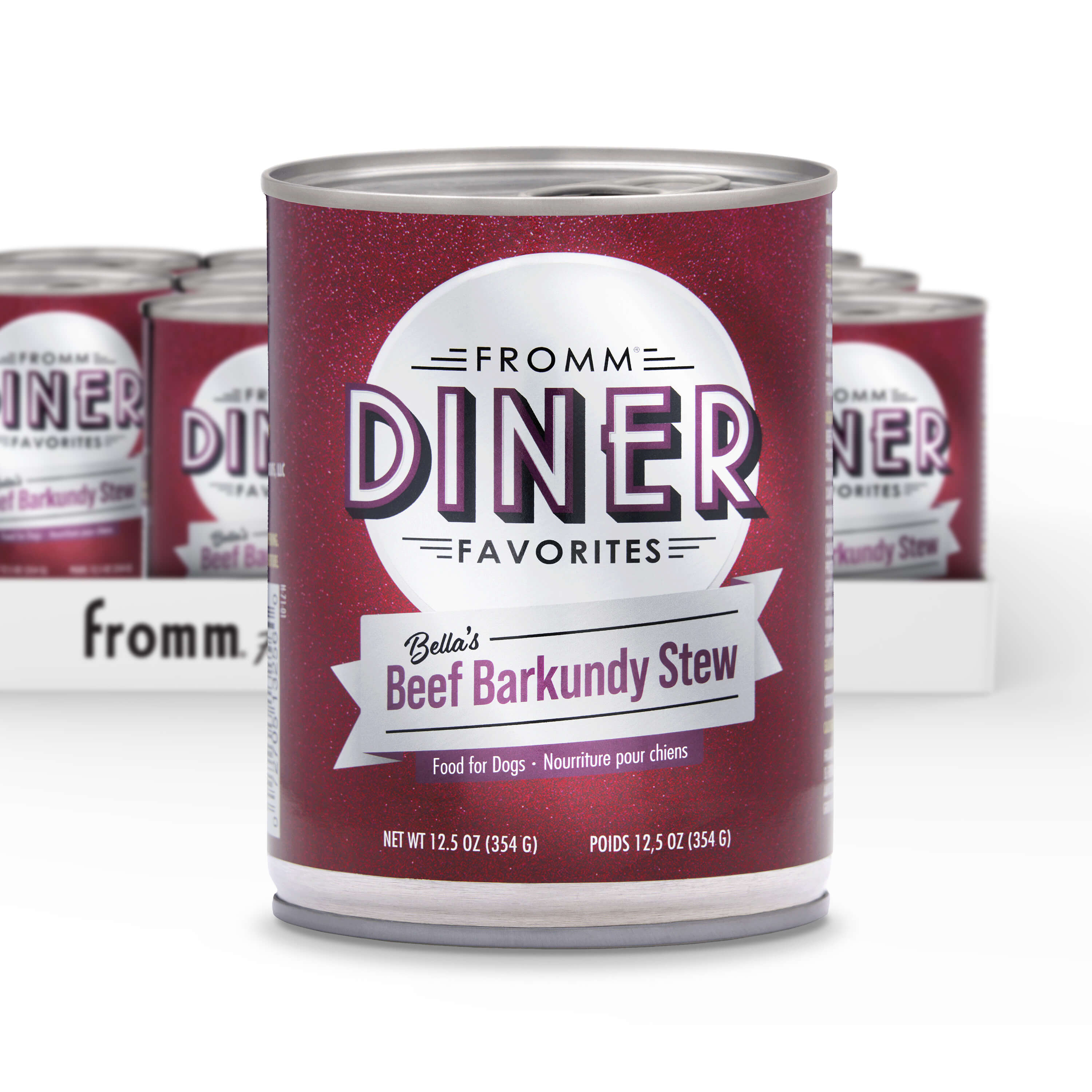 Diner Favorites Bella's Beef Barkundy Stew Wet Dog Food