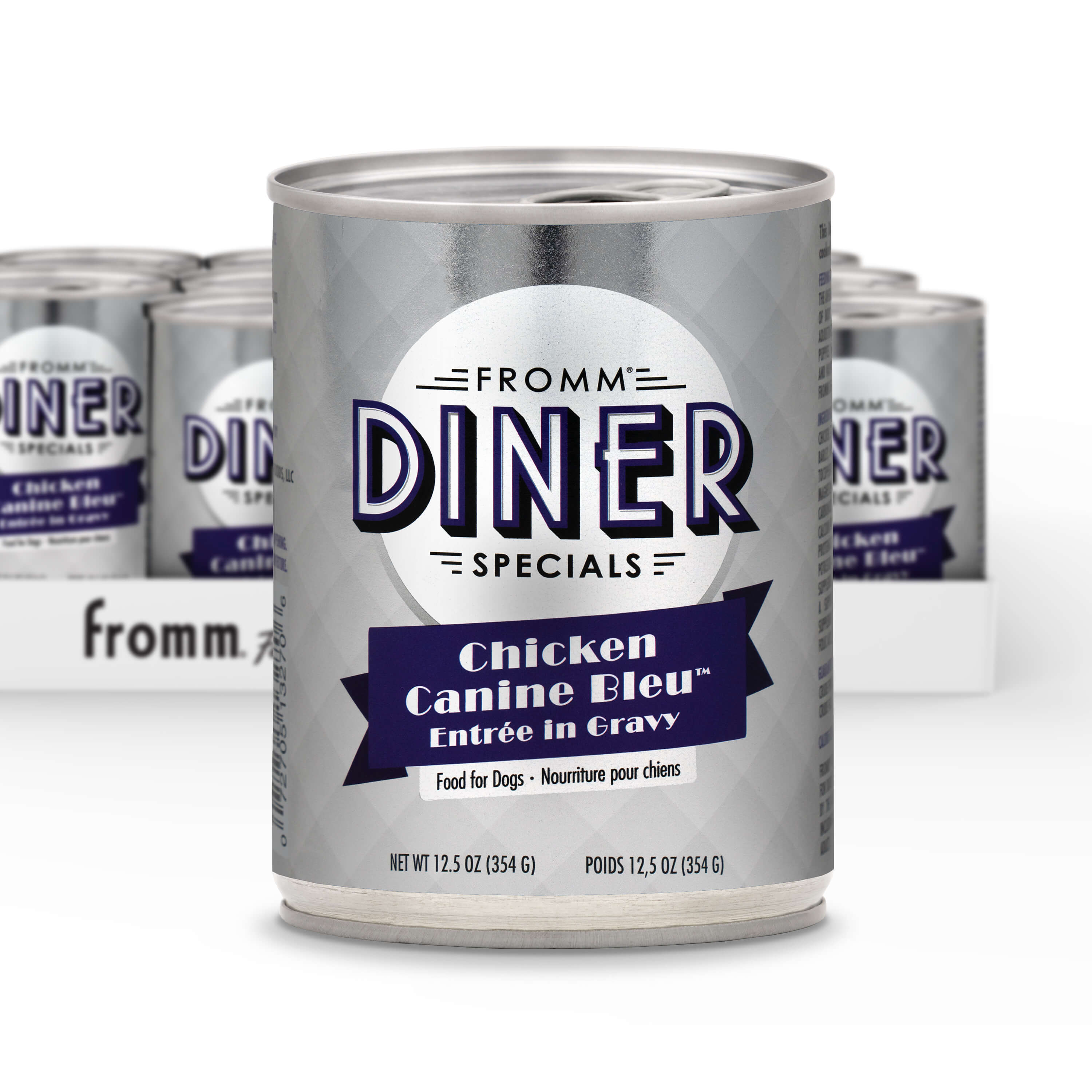 Diner Specials Chicken Canine Bleu Entrée in Gravy