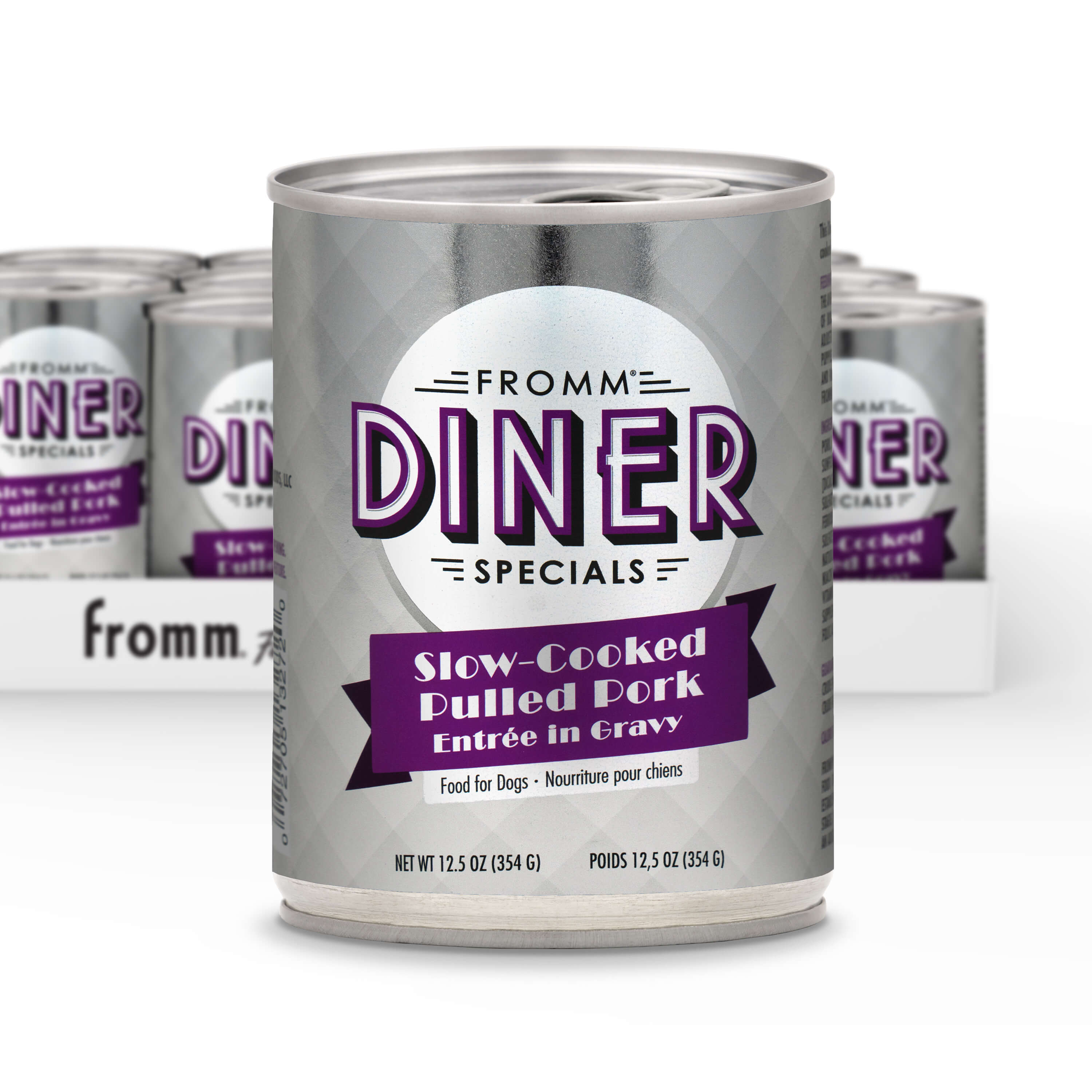 Diner Specials Slow-Cooked Pulled Pork Entrée in Gravy