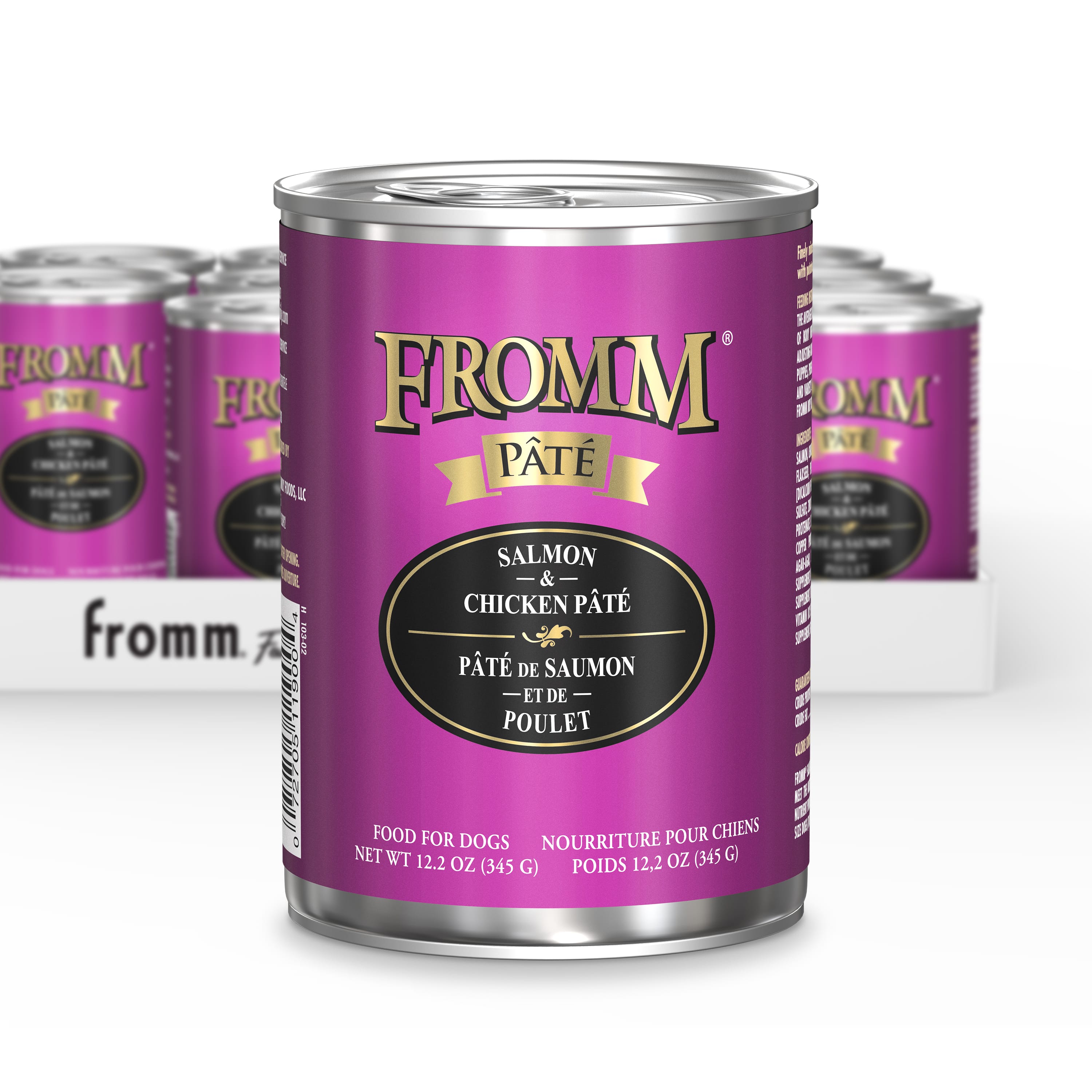 Fromm Pâté Salmon & Chicken Pâté Wet Dog Food