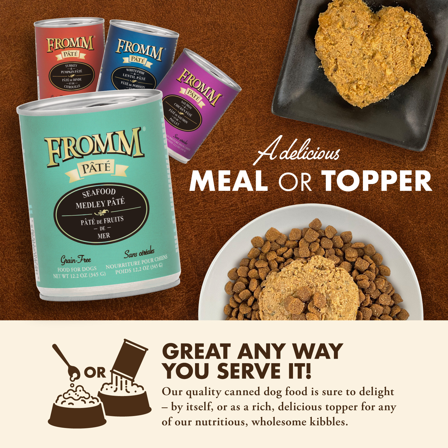 Seafood Medley Pâté Dog Food | GoFromm.com - Fromm Pet Food