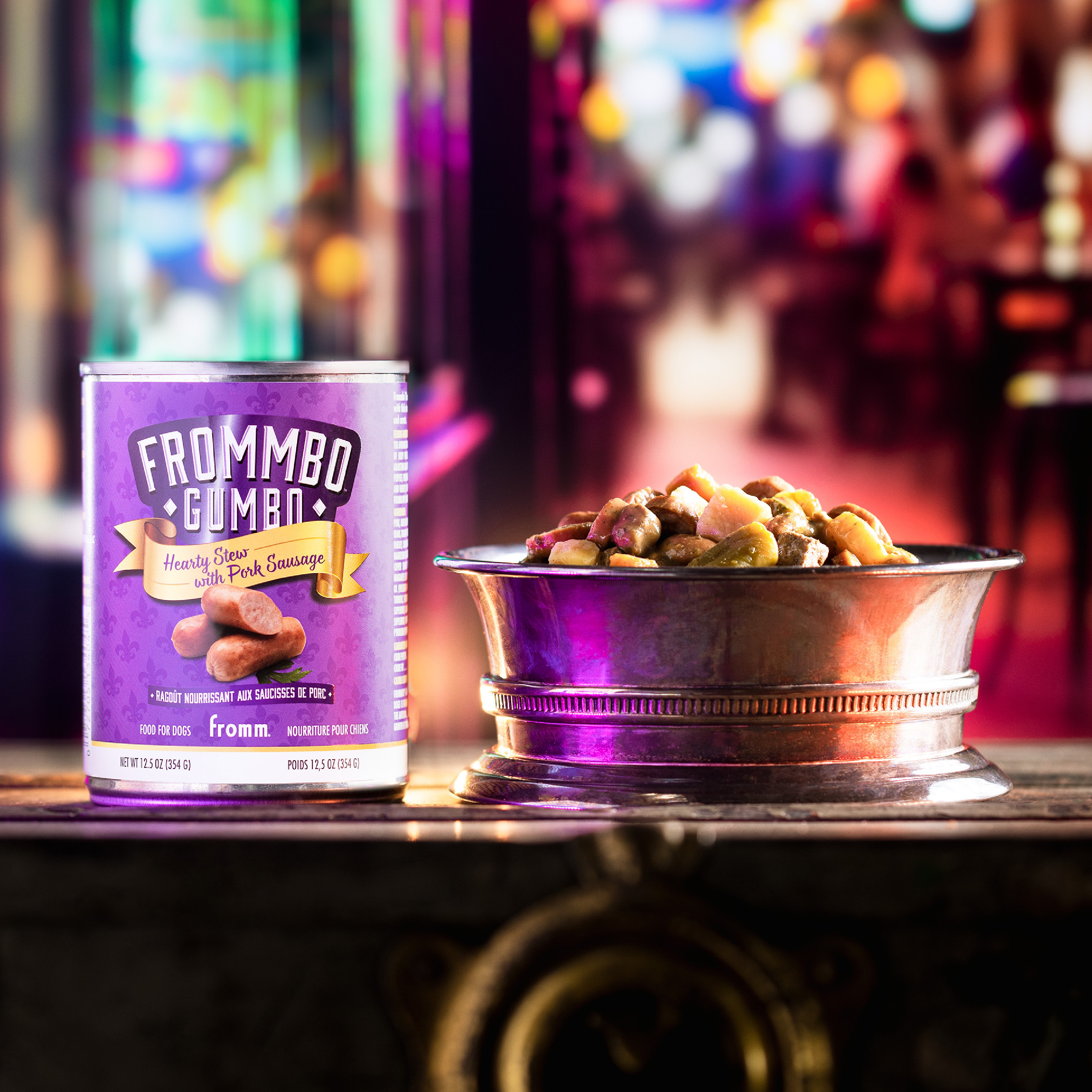 Frommbo™ Gumbo Hearty Stew with Pork Sausage Food for Dogs