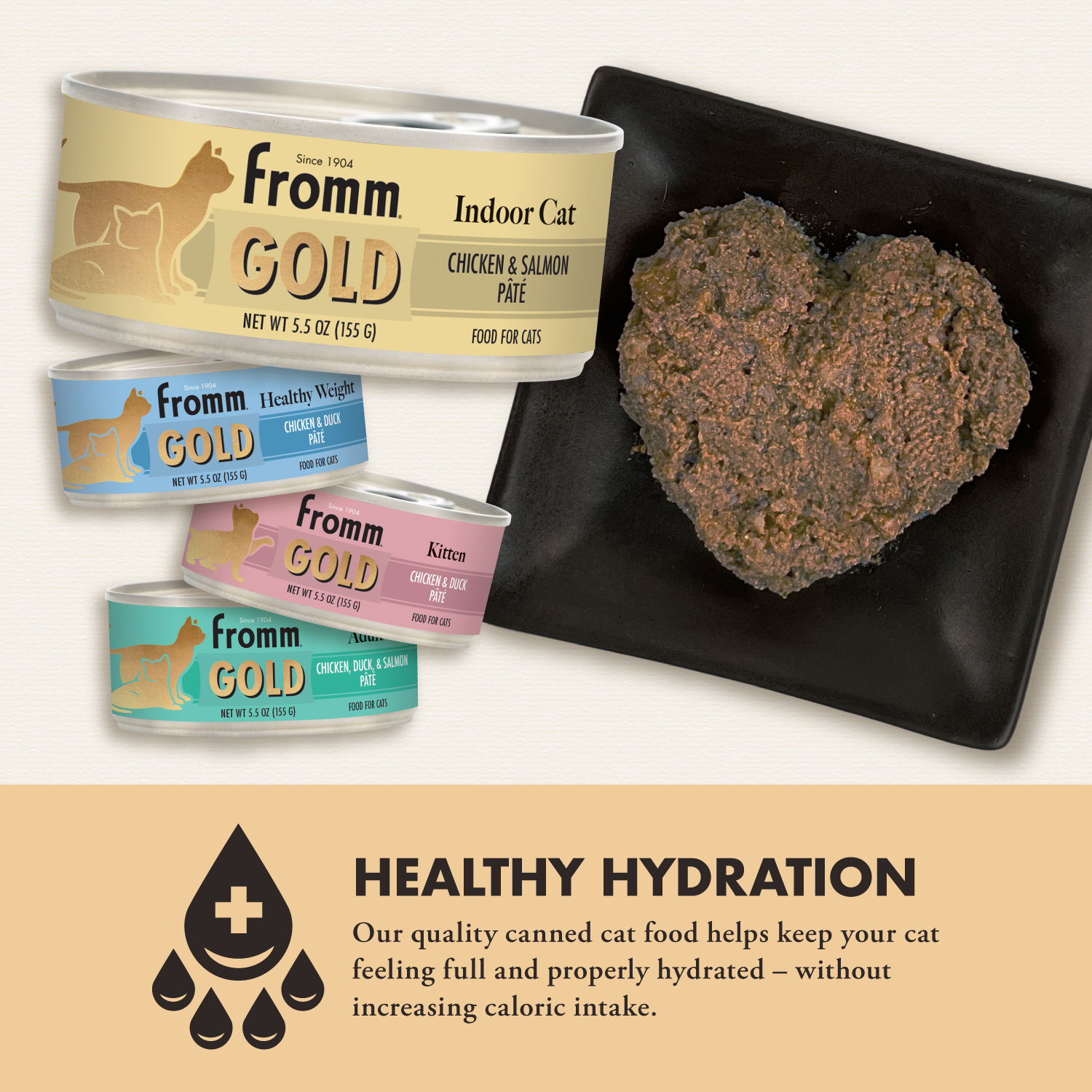 Fromm® Indoor Gold Chicken and Salmon Pâté Cat Food | GoFromm.com