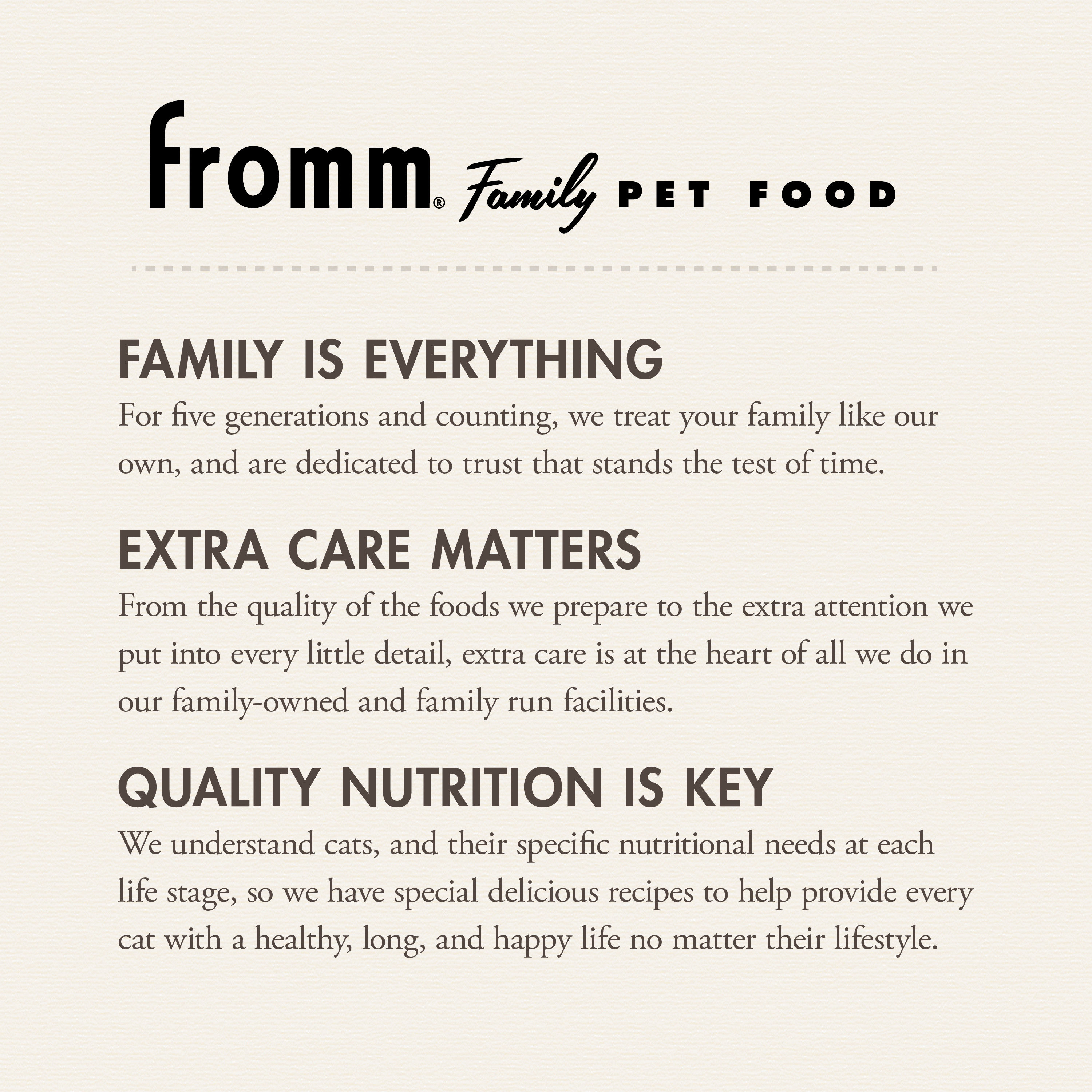 GoldCatDry_Fromm_BRAND_quality