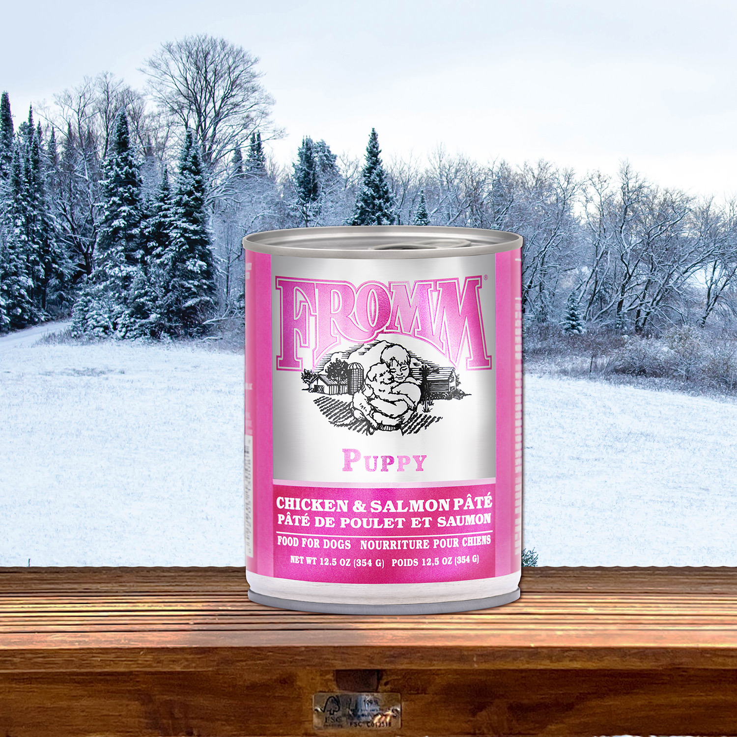 Classic Puppy Chicken & Salmon Pâté Dog Food | GoFromm.com - Fromm