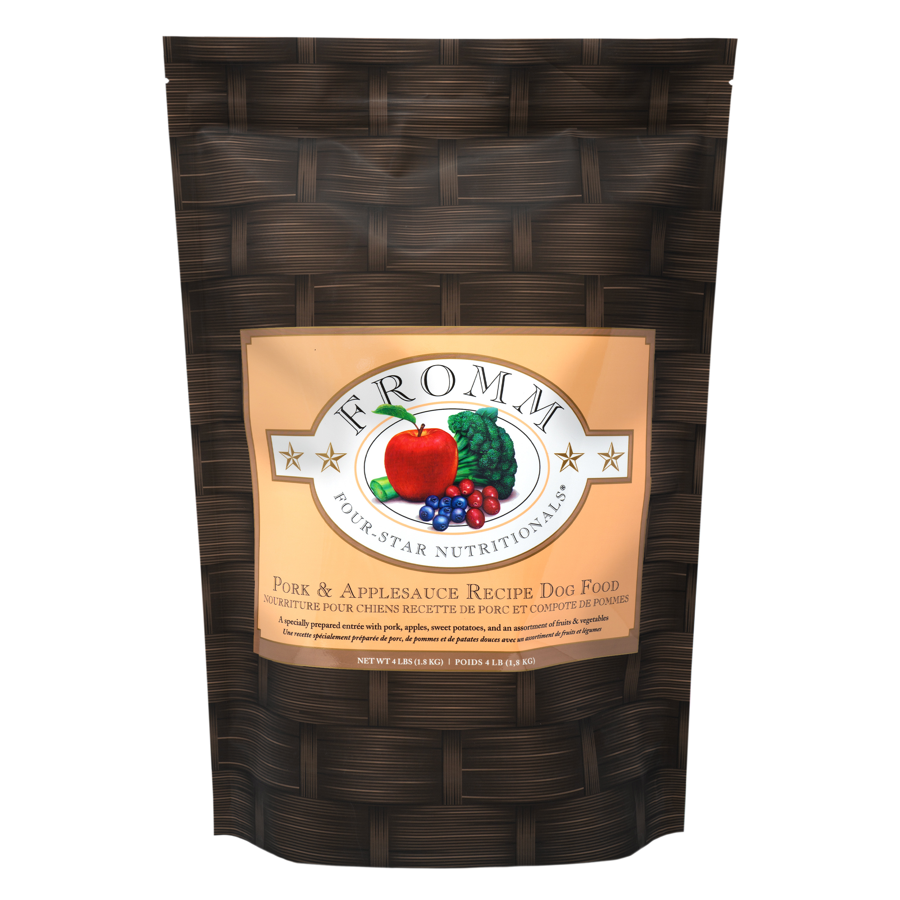 Four-Star Pork & Applesauce Recipe Dry Dog Food