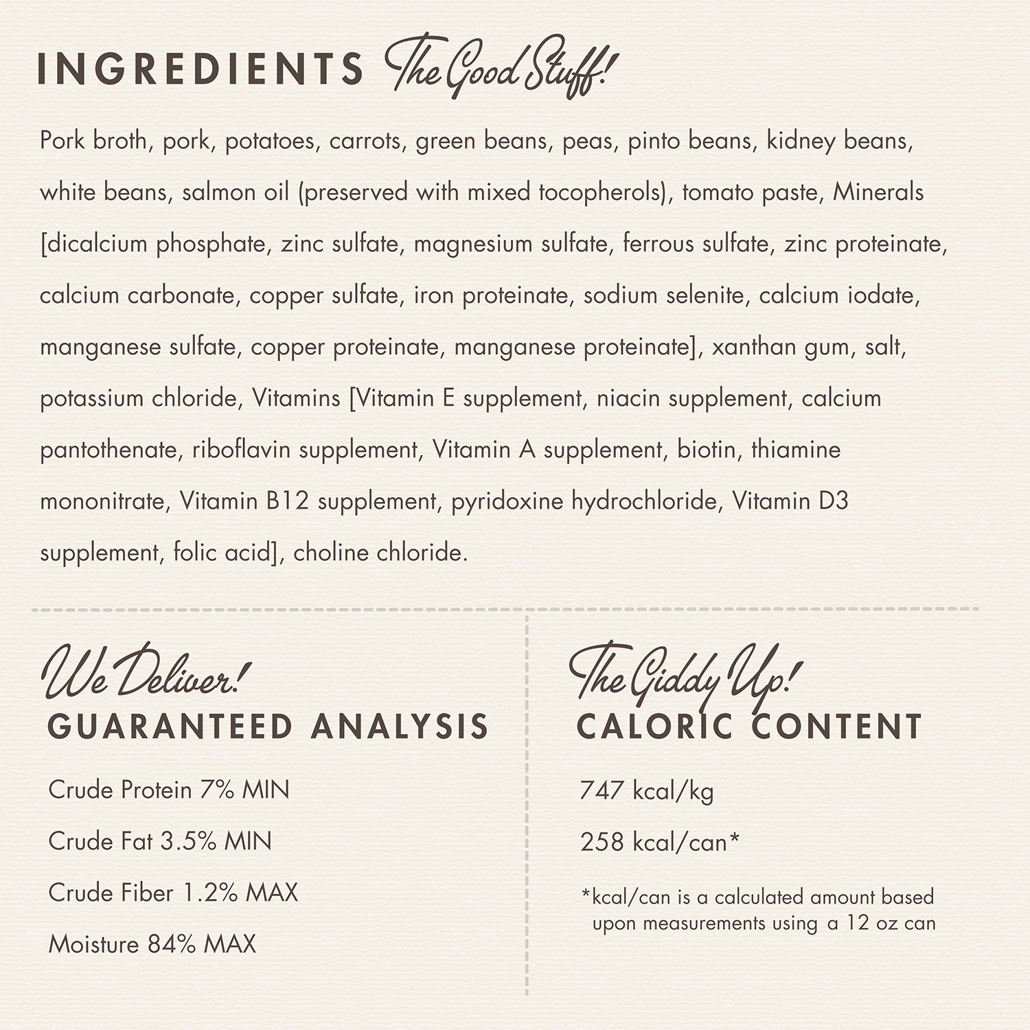 fourstarshred_ingredients-PorkinGravy